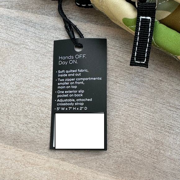 Scout The Micromanager Crossbody Bag Happy Glamper Camouflage Zipper Handbag New - Picture 8 of 11